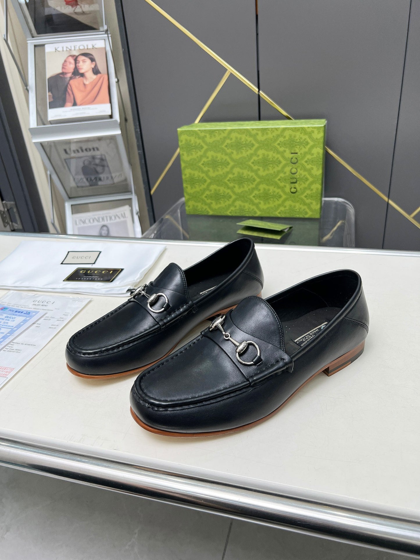 Leather Loafers
