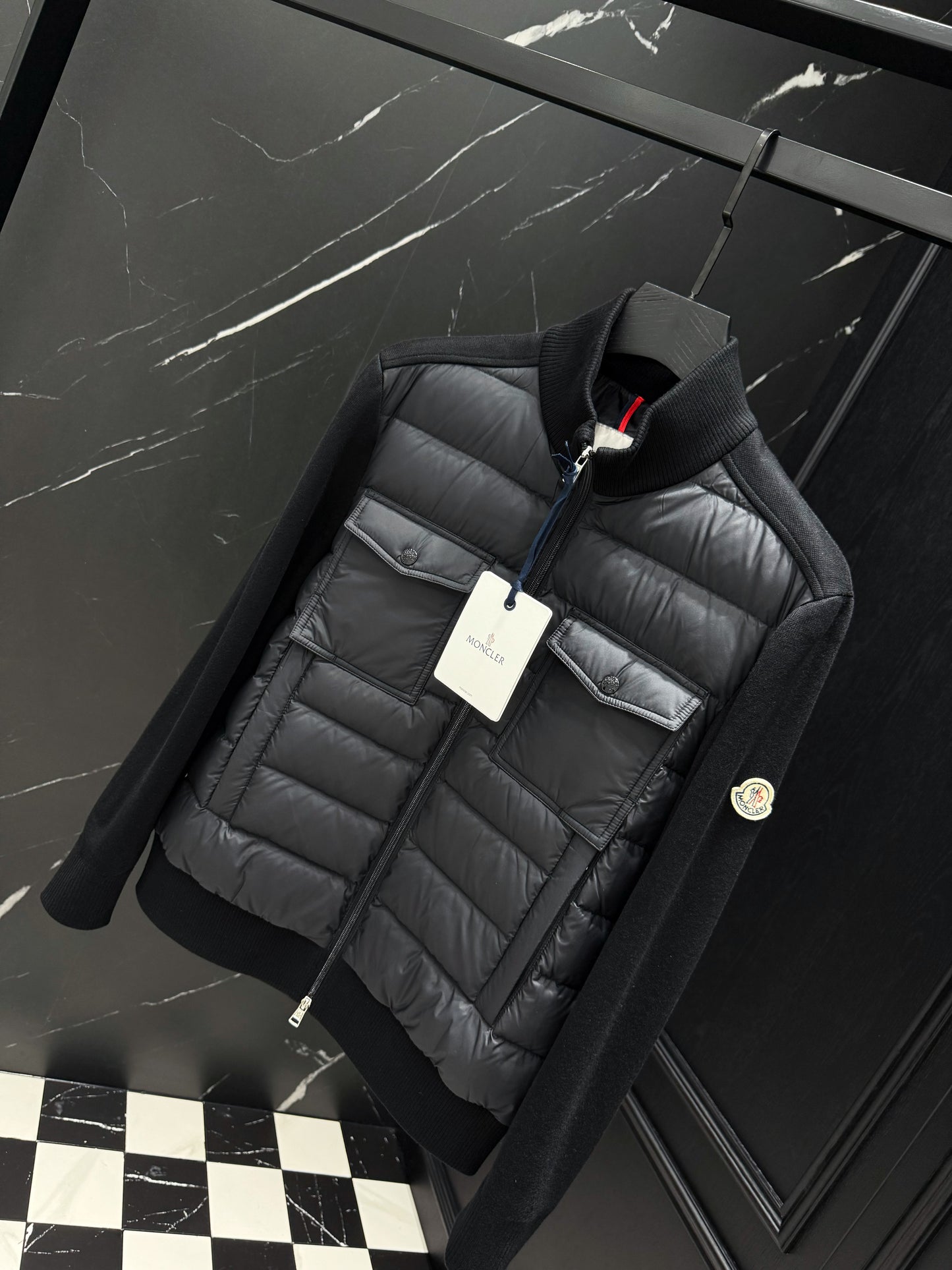 Padded Cardigan