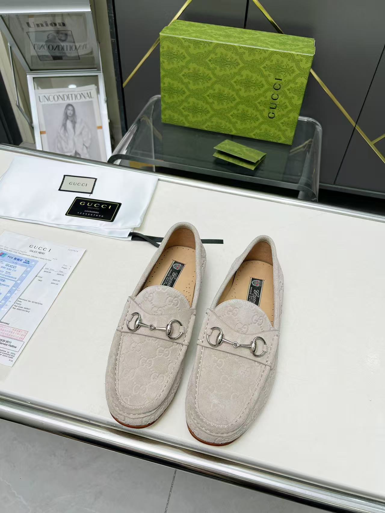 Suede Loafers