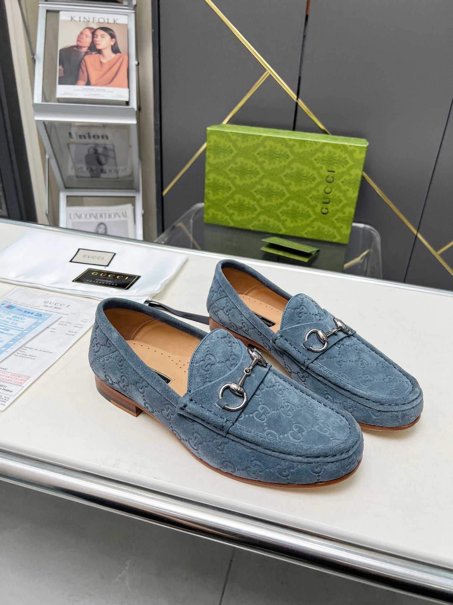 Suede Loafers