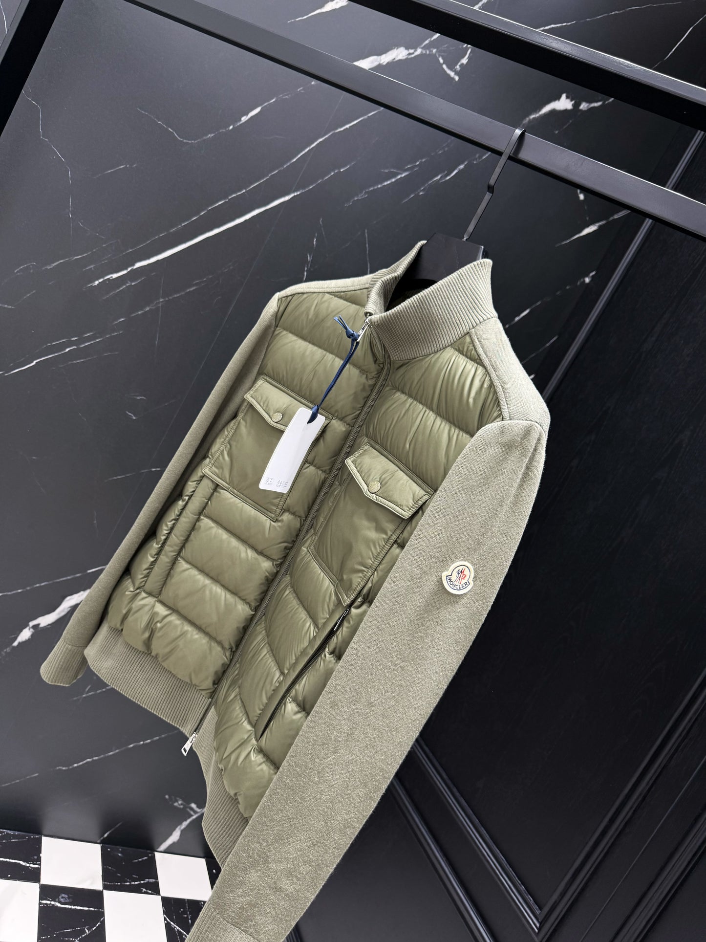 Padded Cardigan