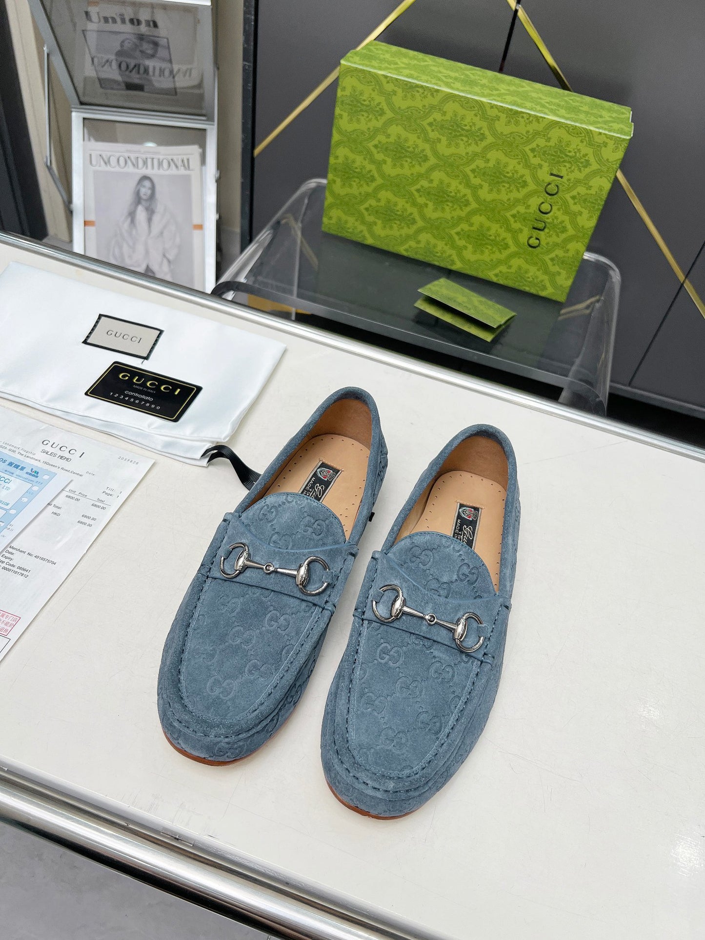 Suede Loafers
