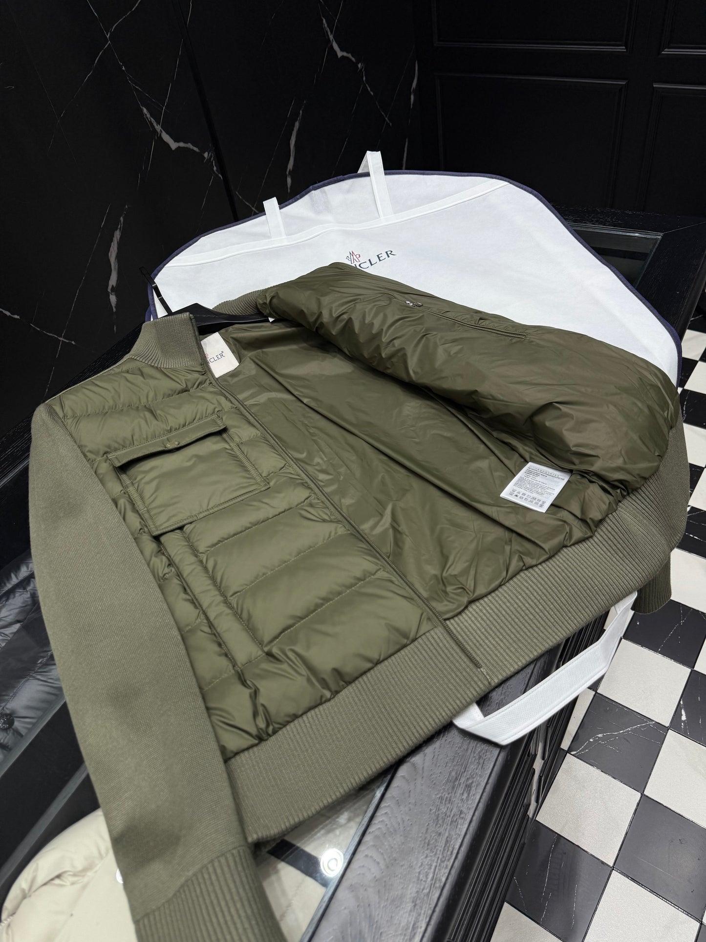 Padded Cardigan