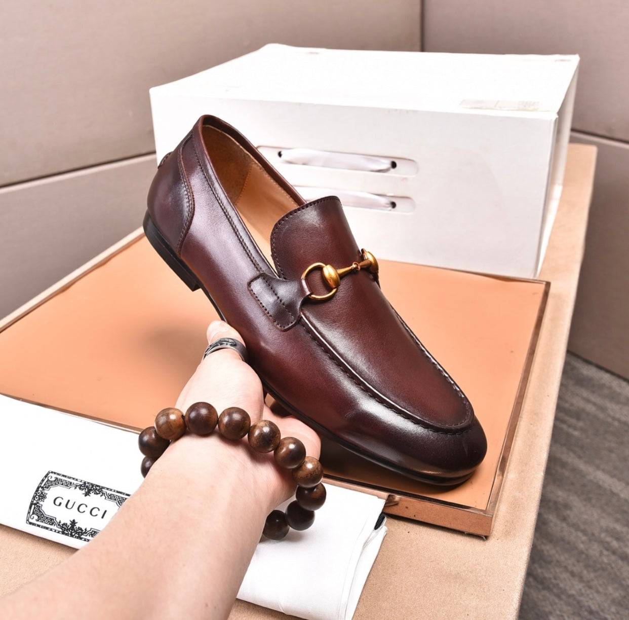 Leather Loafers