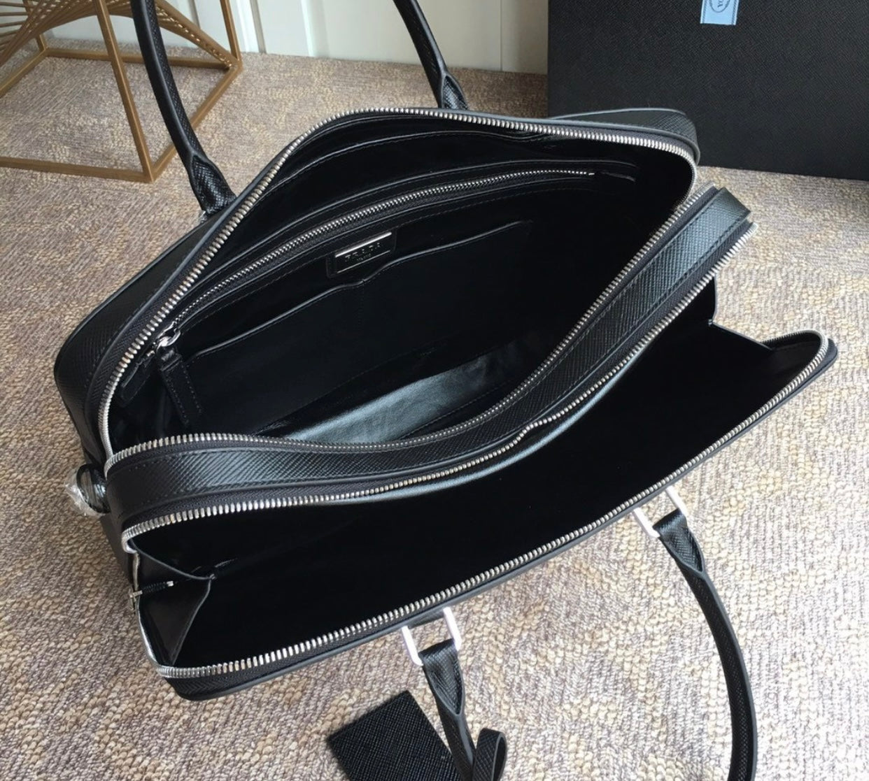 Leather Work Bag