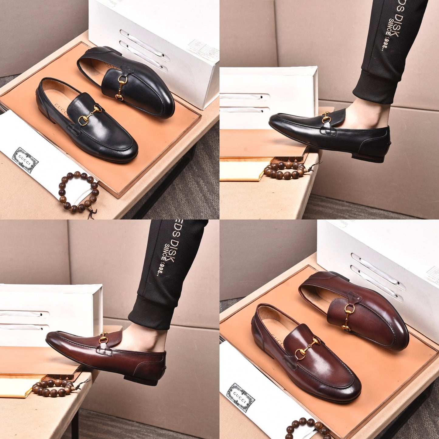 Leather Loafers
