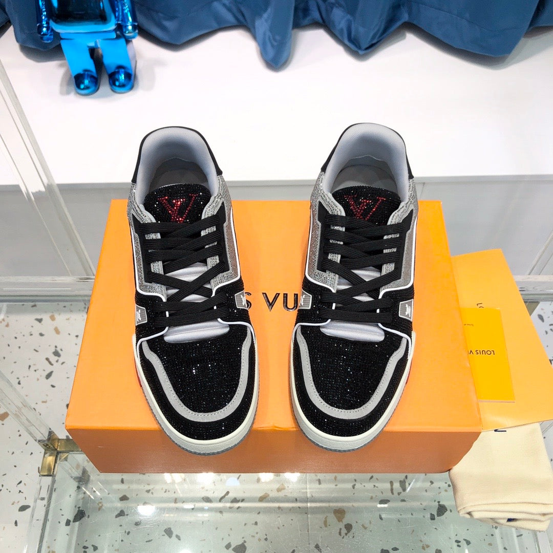 LV Strass Trainers