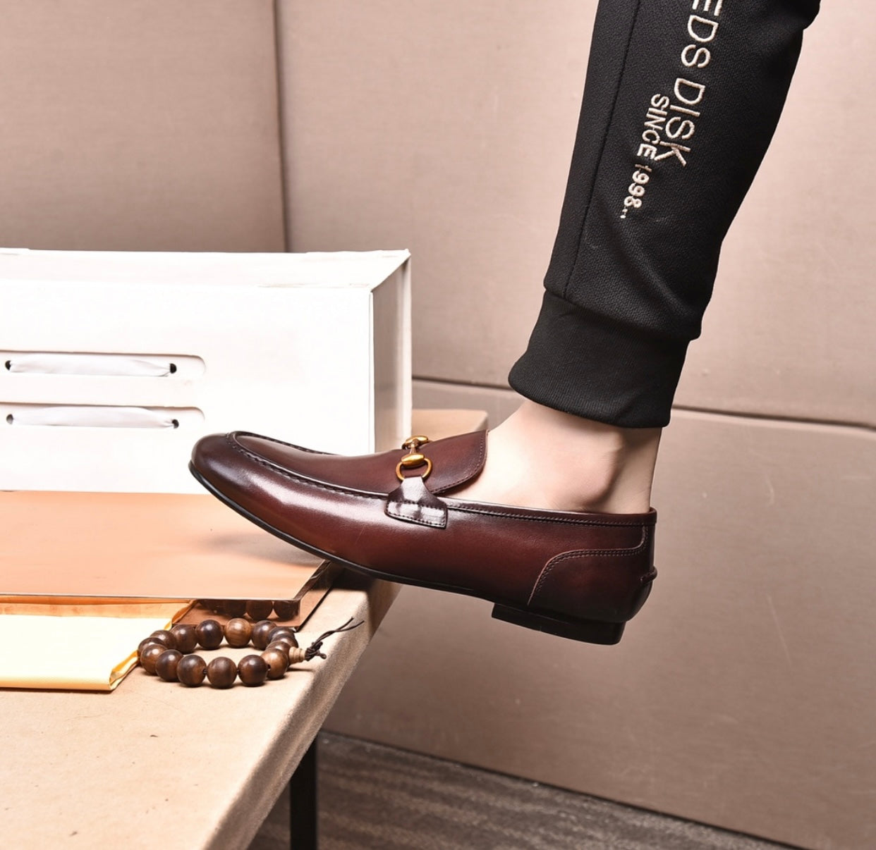 Leather Loafers