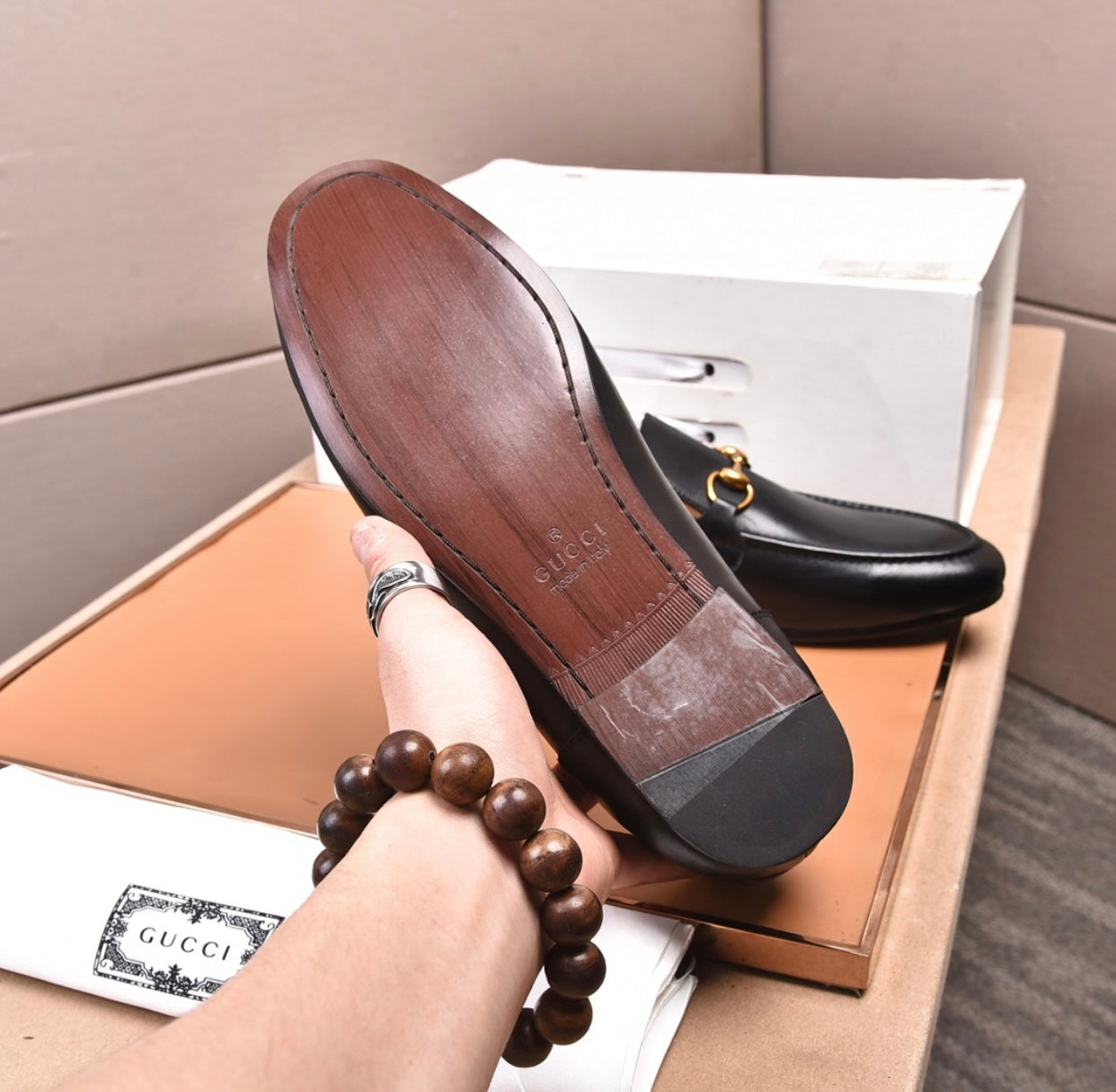 Leather Loafers