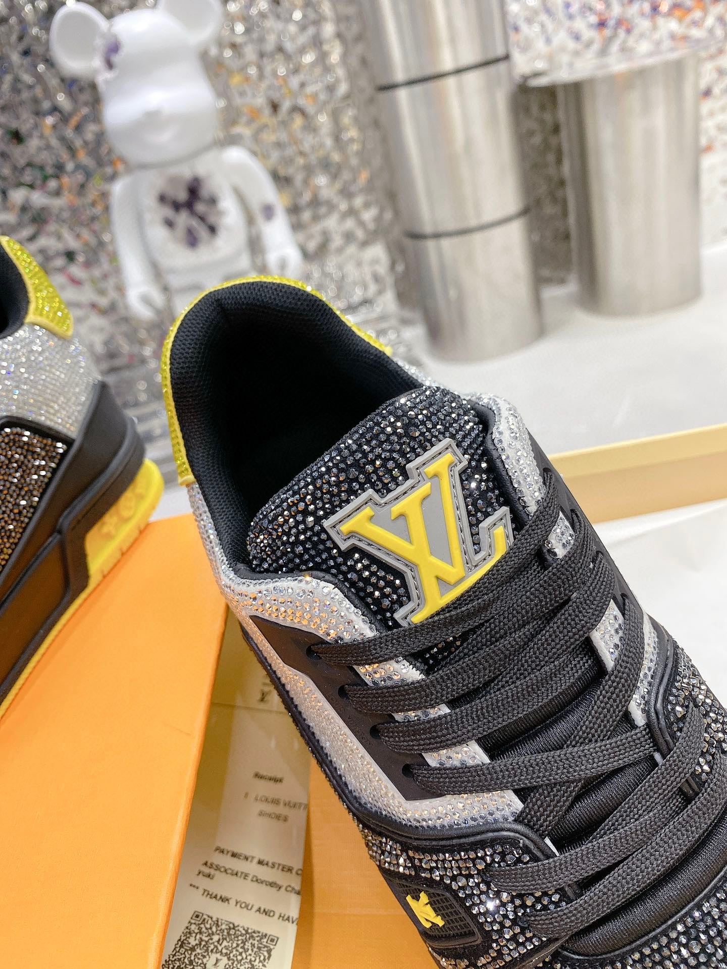 LV Strass Trainers
