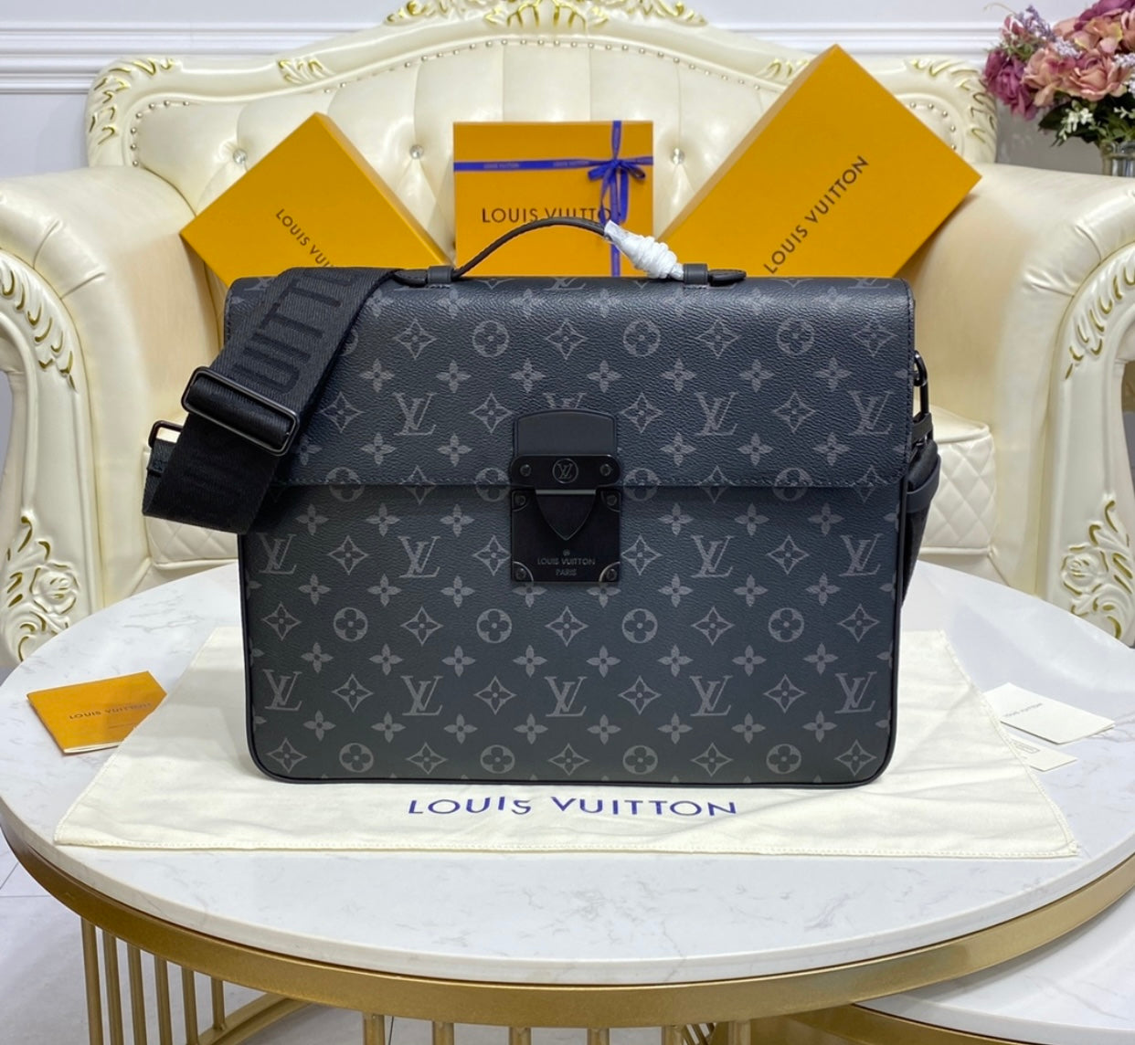 S-LOCK BRIEFCASE - Louis Vuitton Replica Store