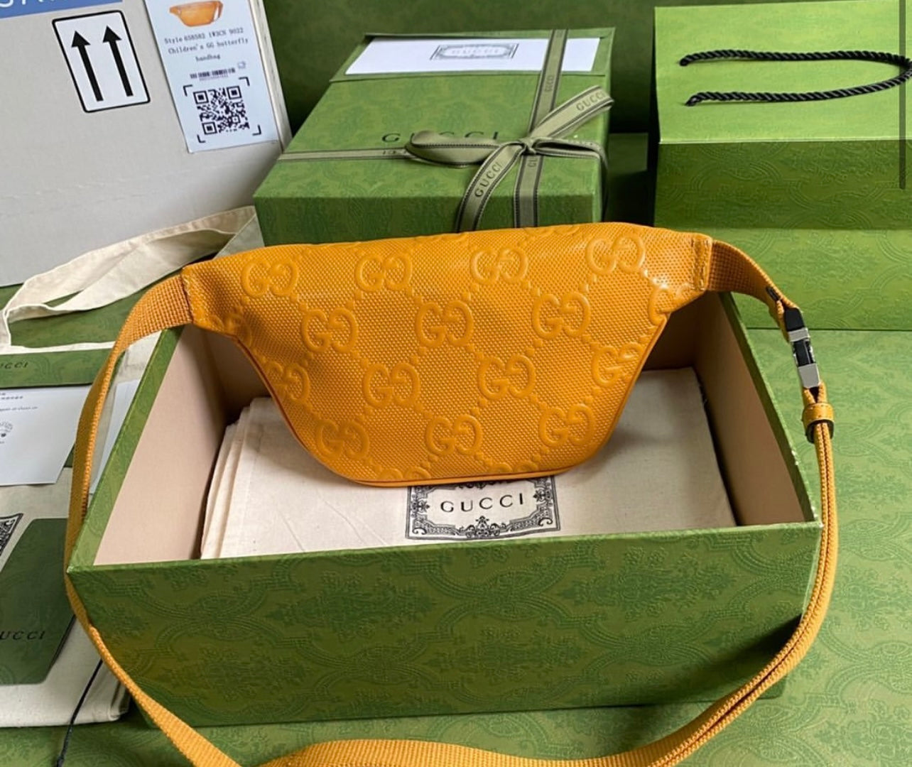 Embossed Belt Bag