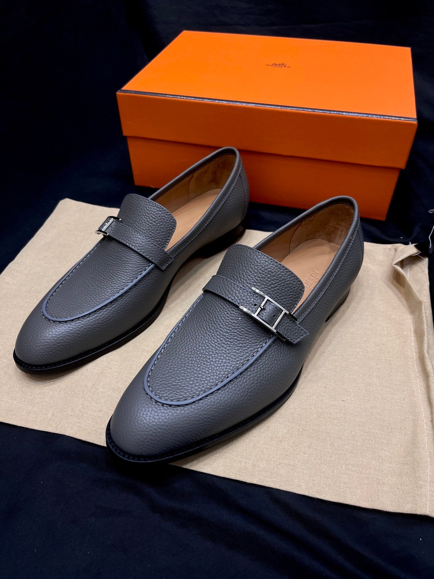 Leather Loafers