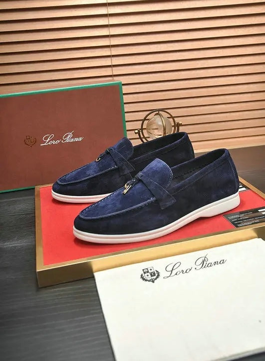 Suede Loafers