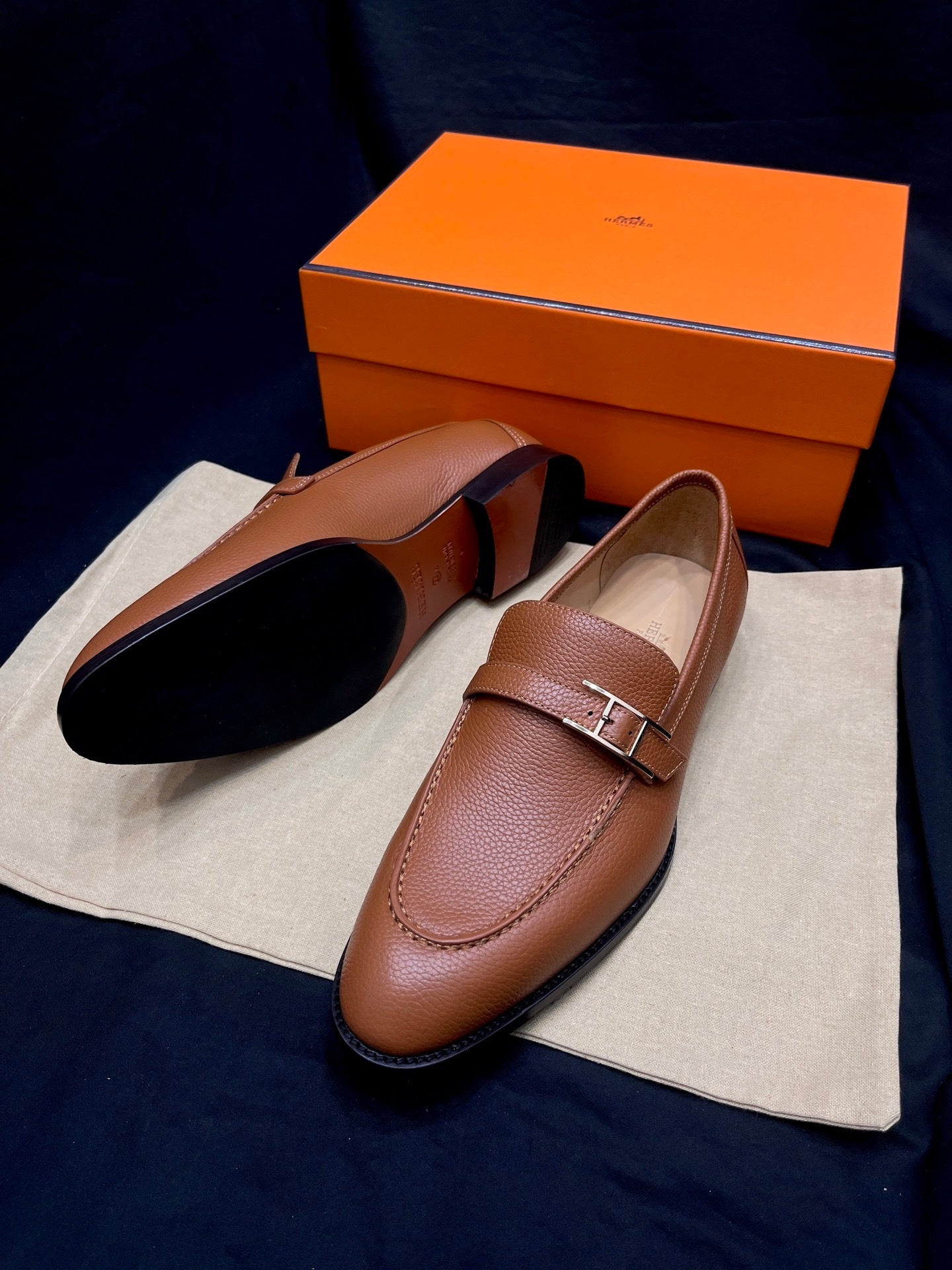Leather Loafers