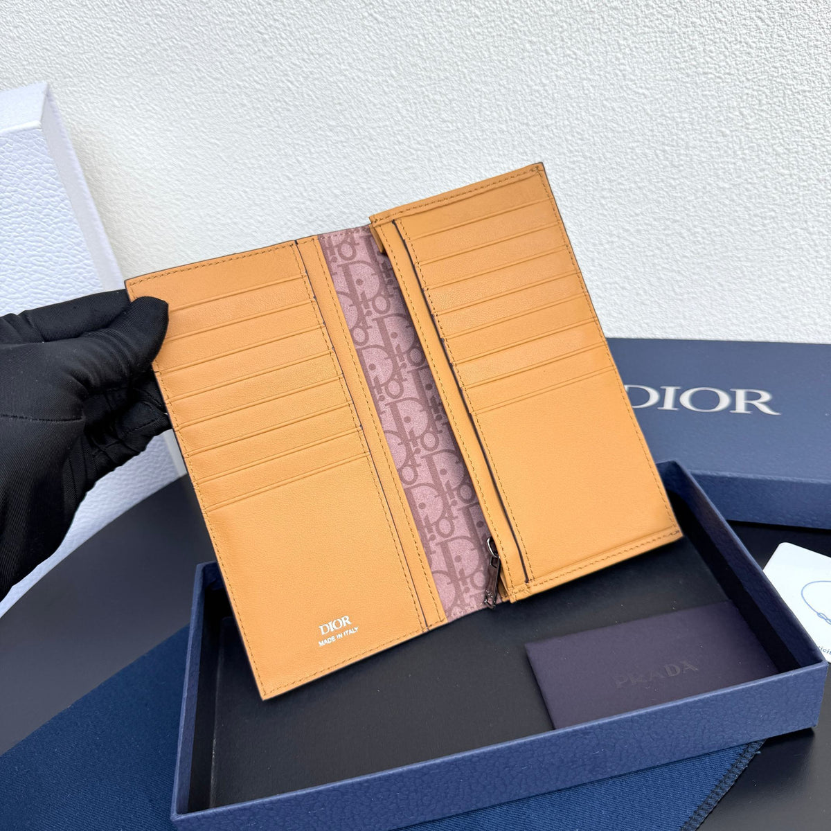 Leather Long Wallet