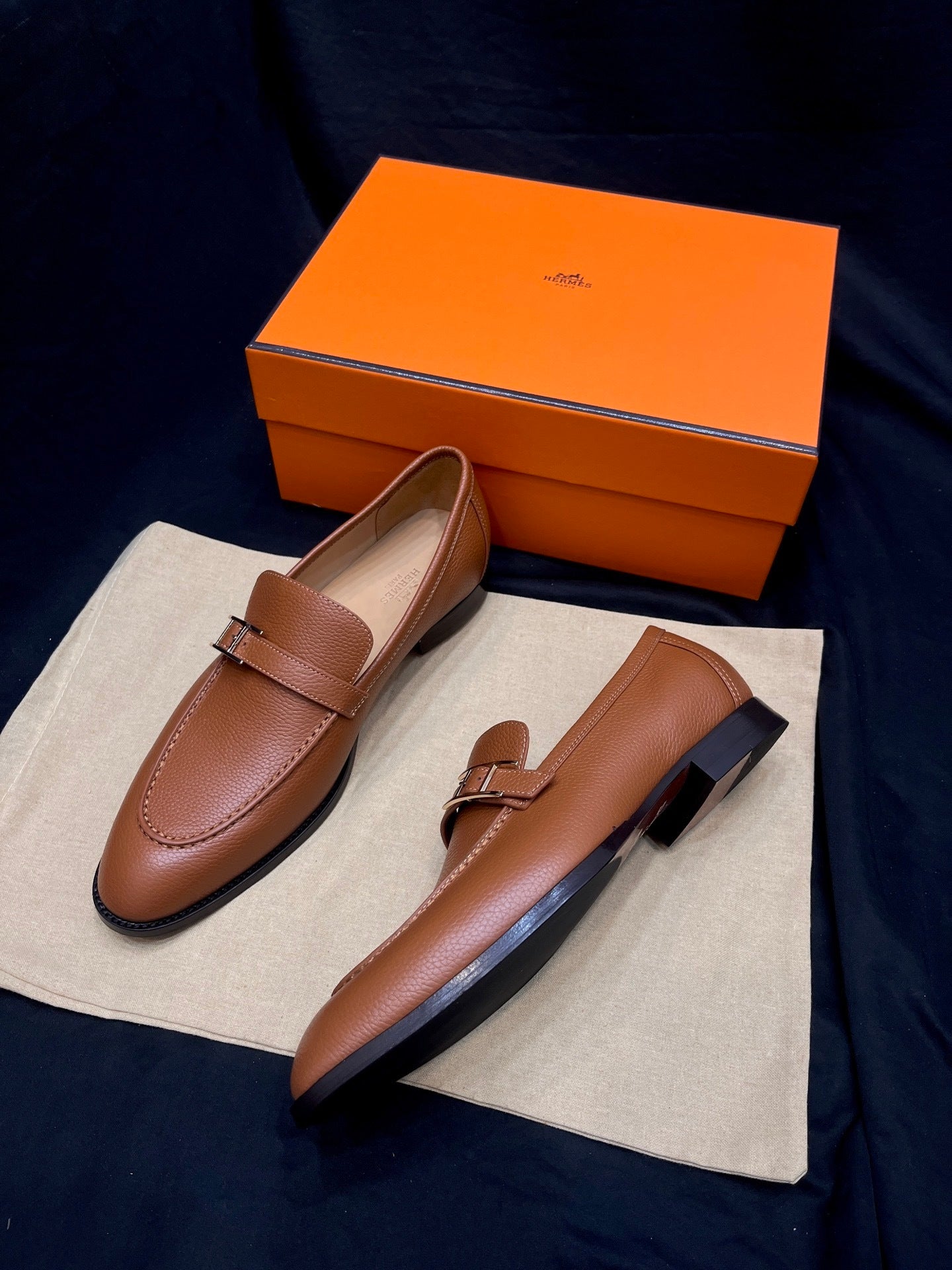 Leather Loafers