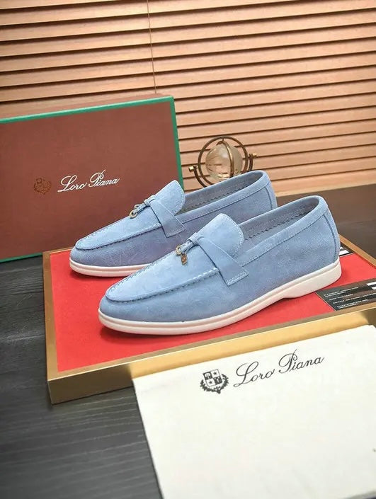 Suede Loafers