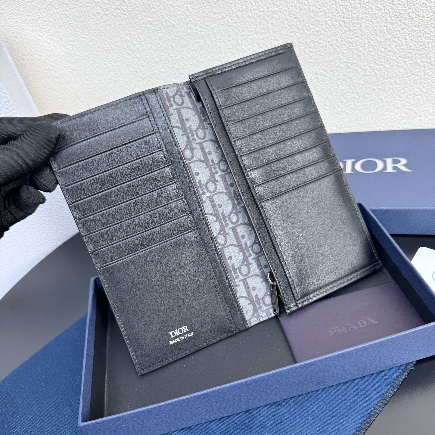 Leather Long Wallet