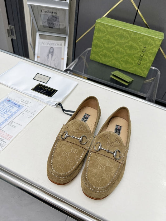 Suede Loafers