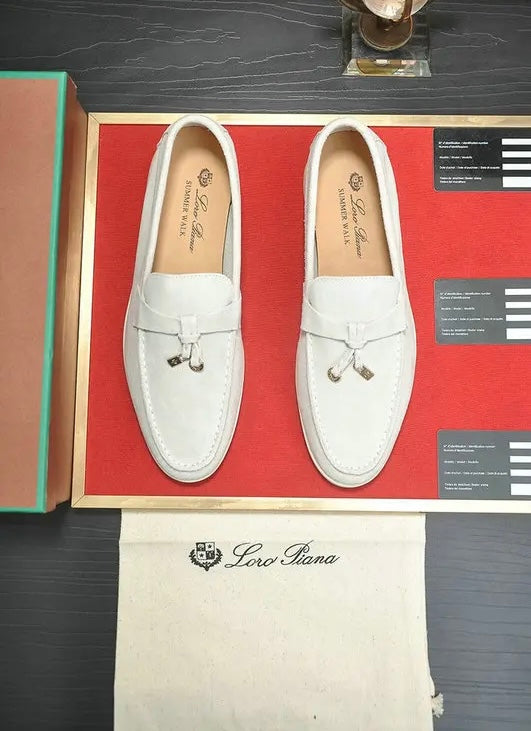 Suede Loafers