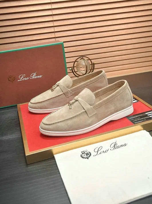 Suede Loafers