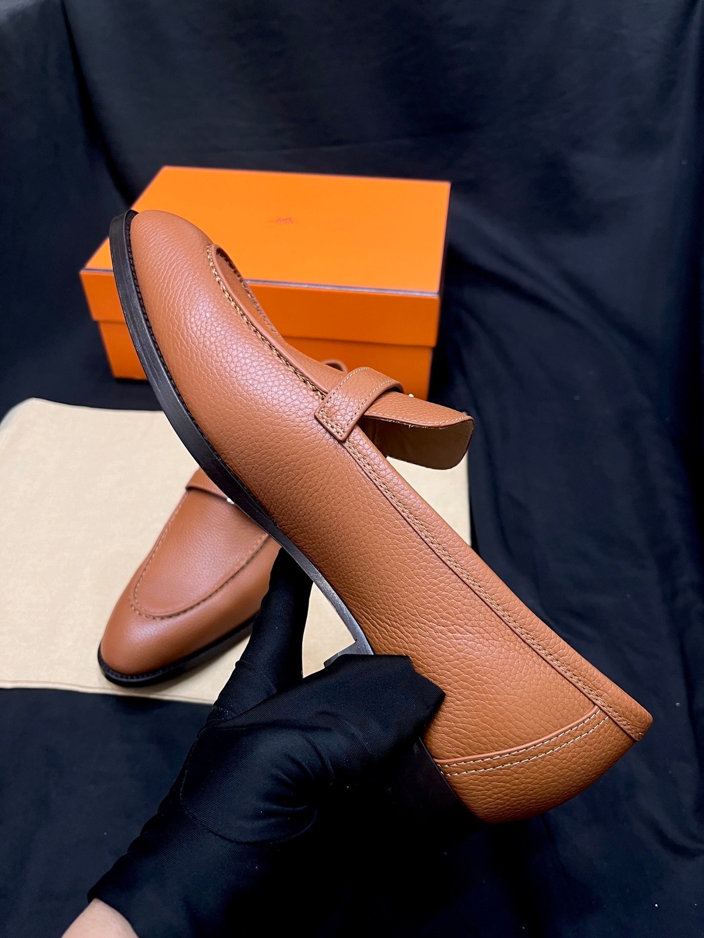 Leather Loafers