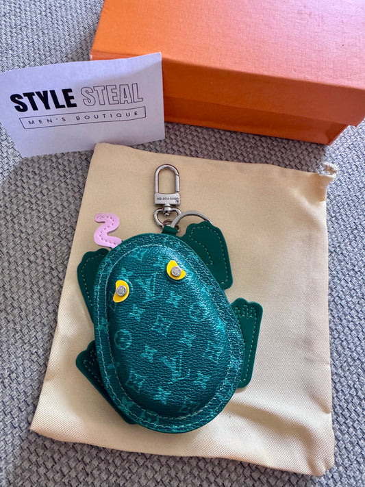 Monogram Frog Charm