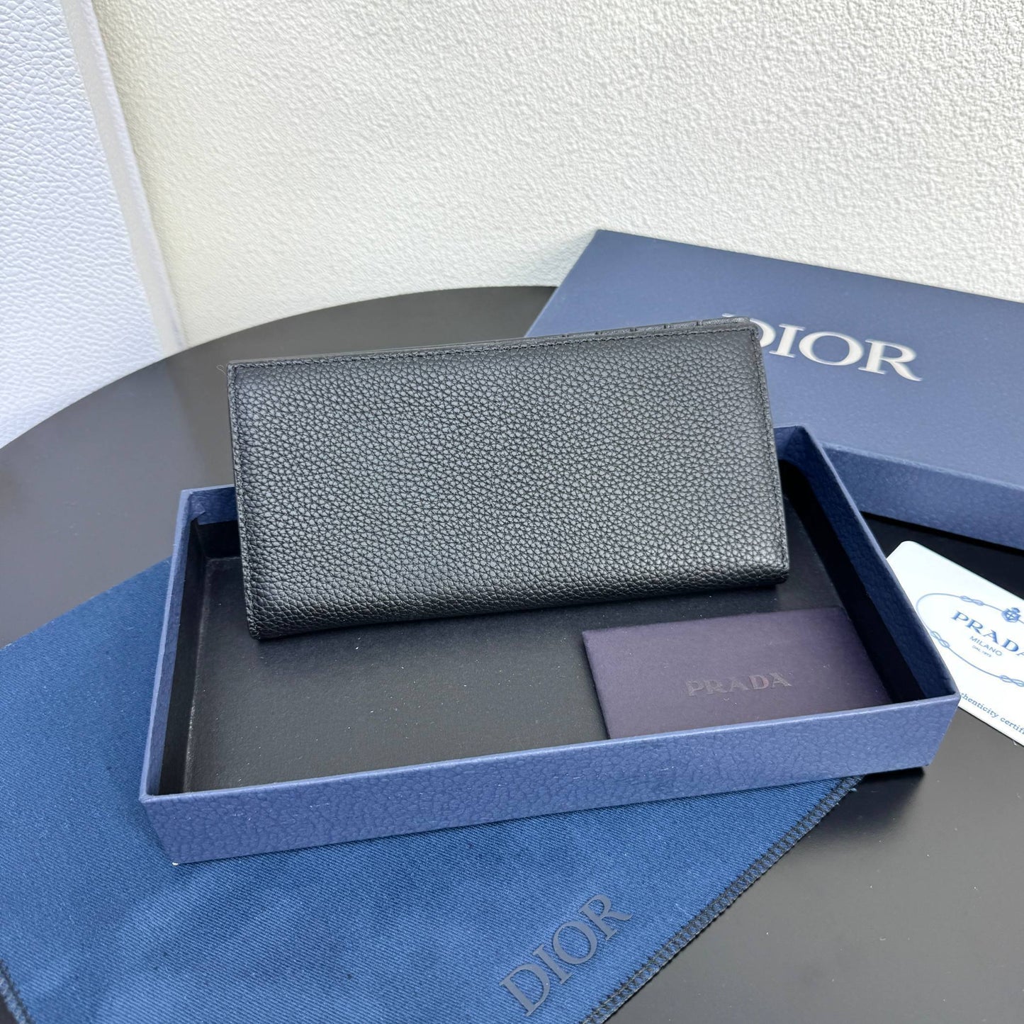 Leather Long Wallet