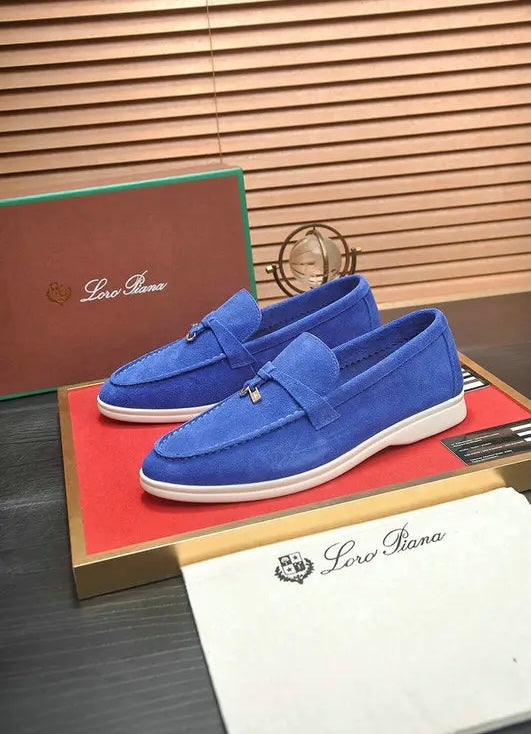 Suede Loafers