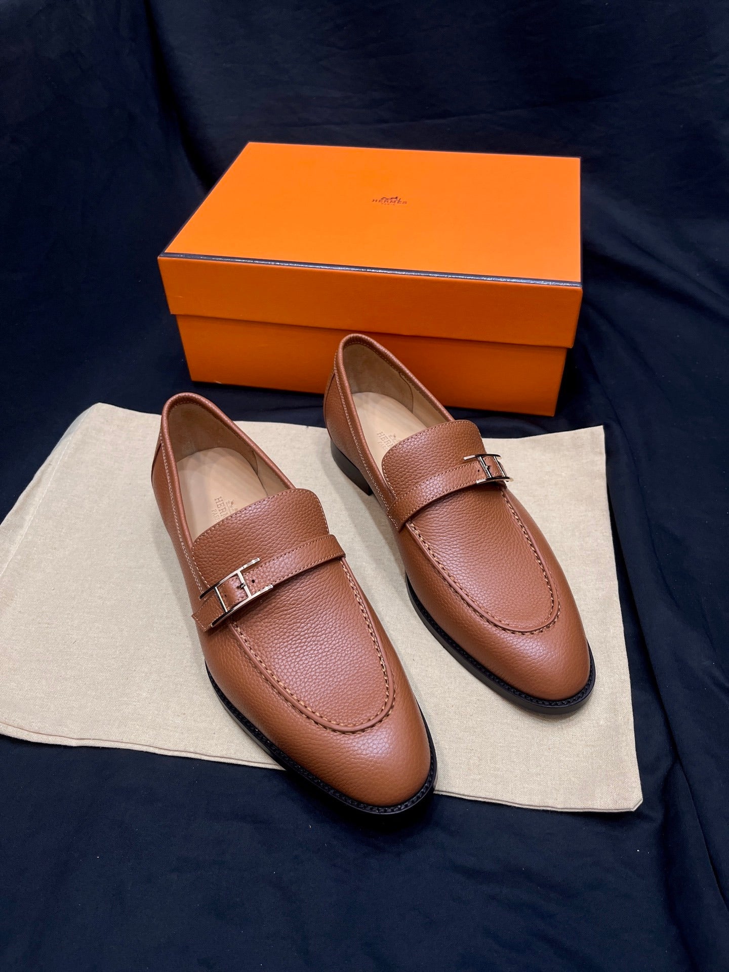Leather Loafers