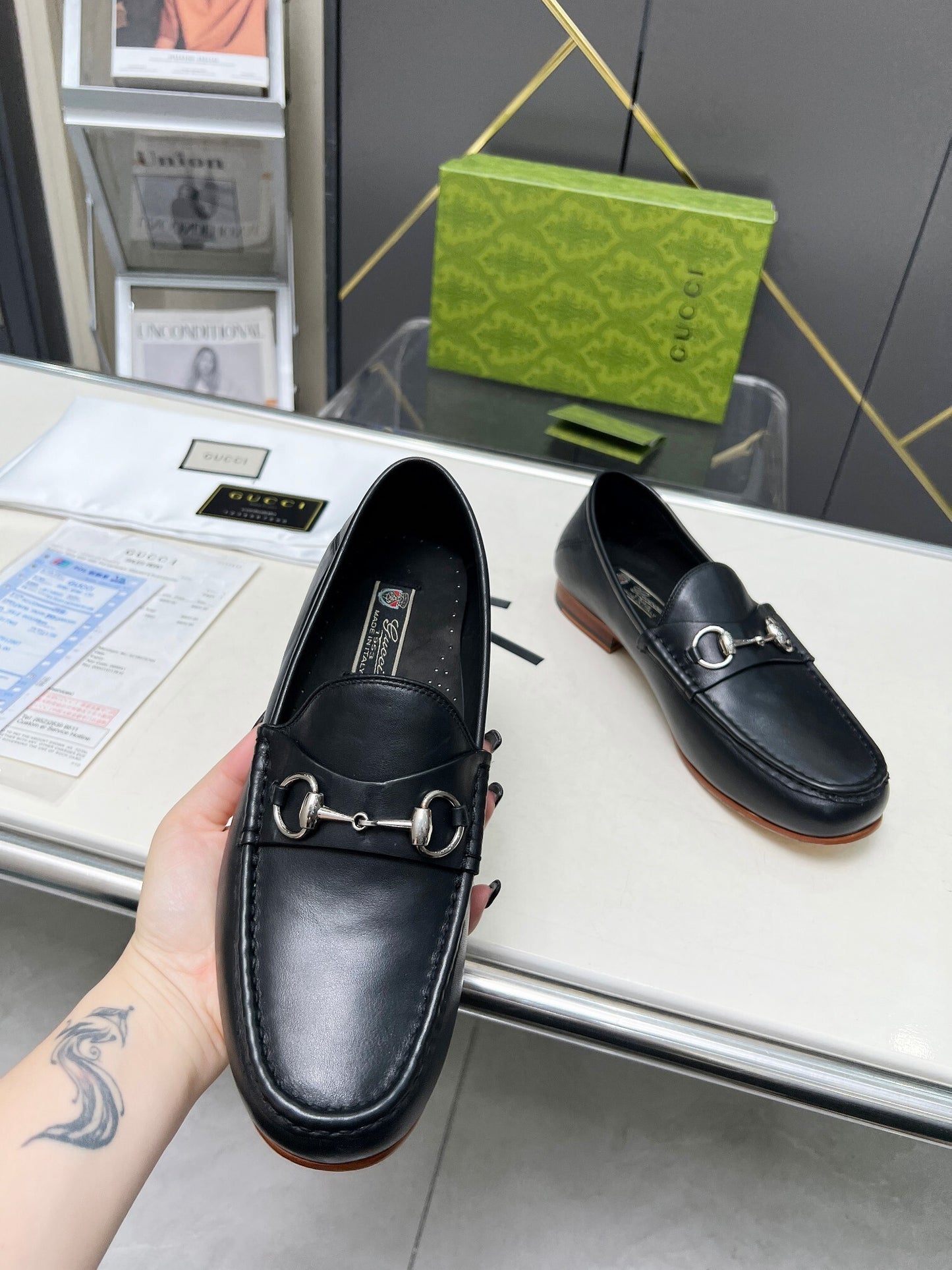 Leather Loafers