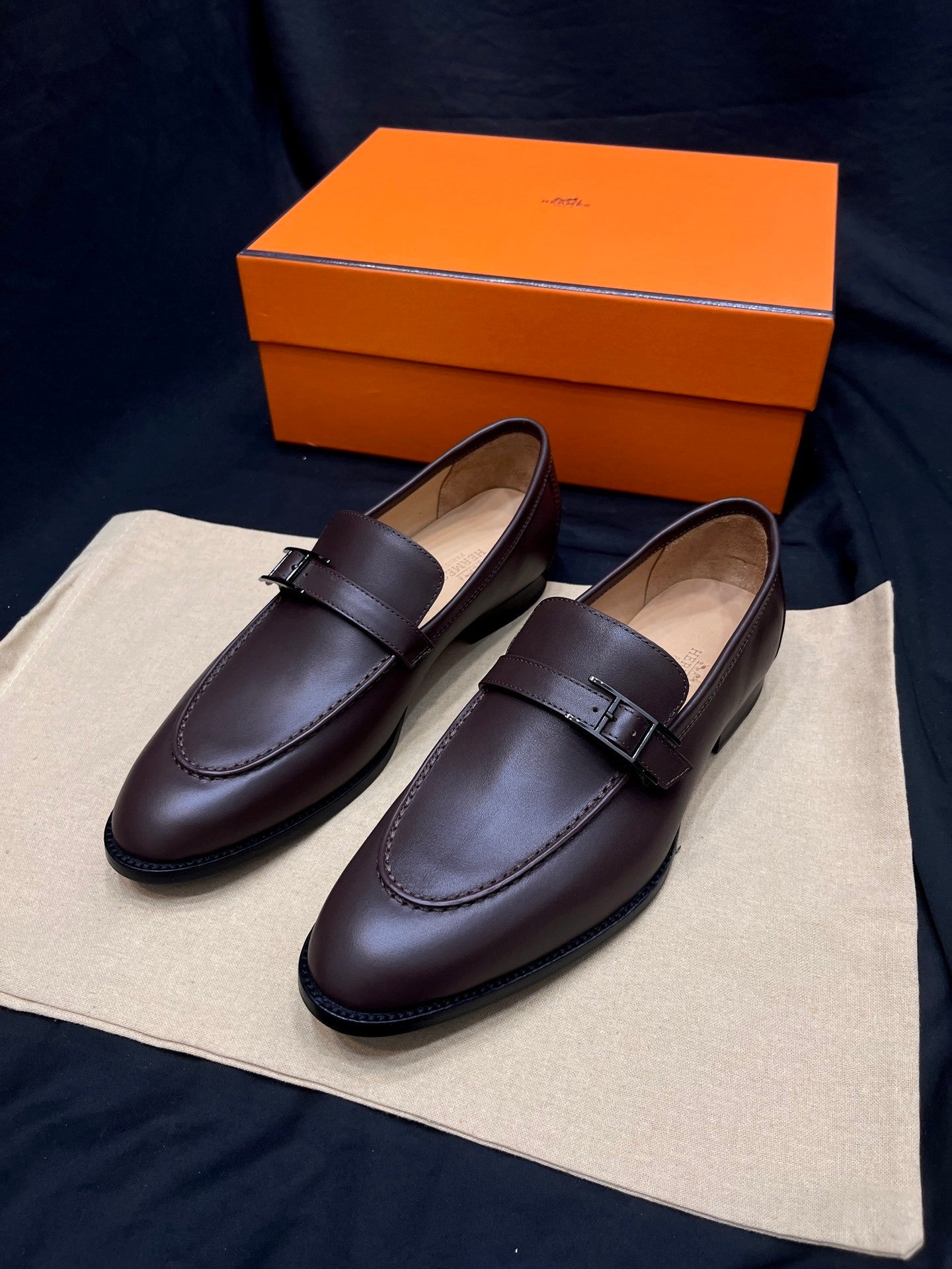 Leather Loafers