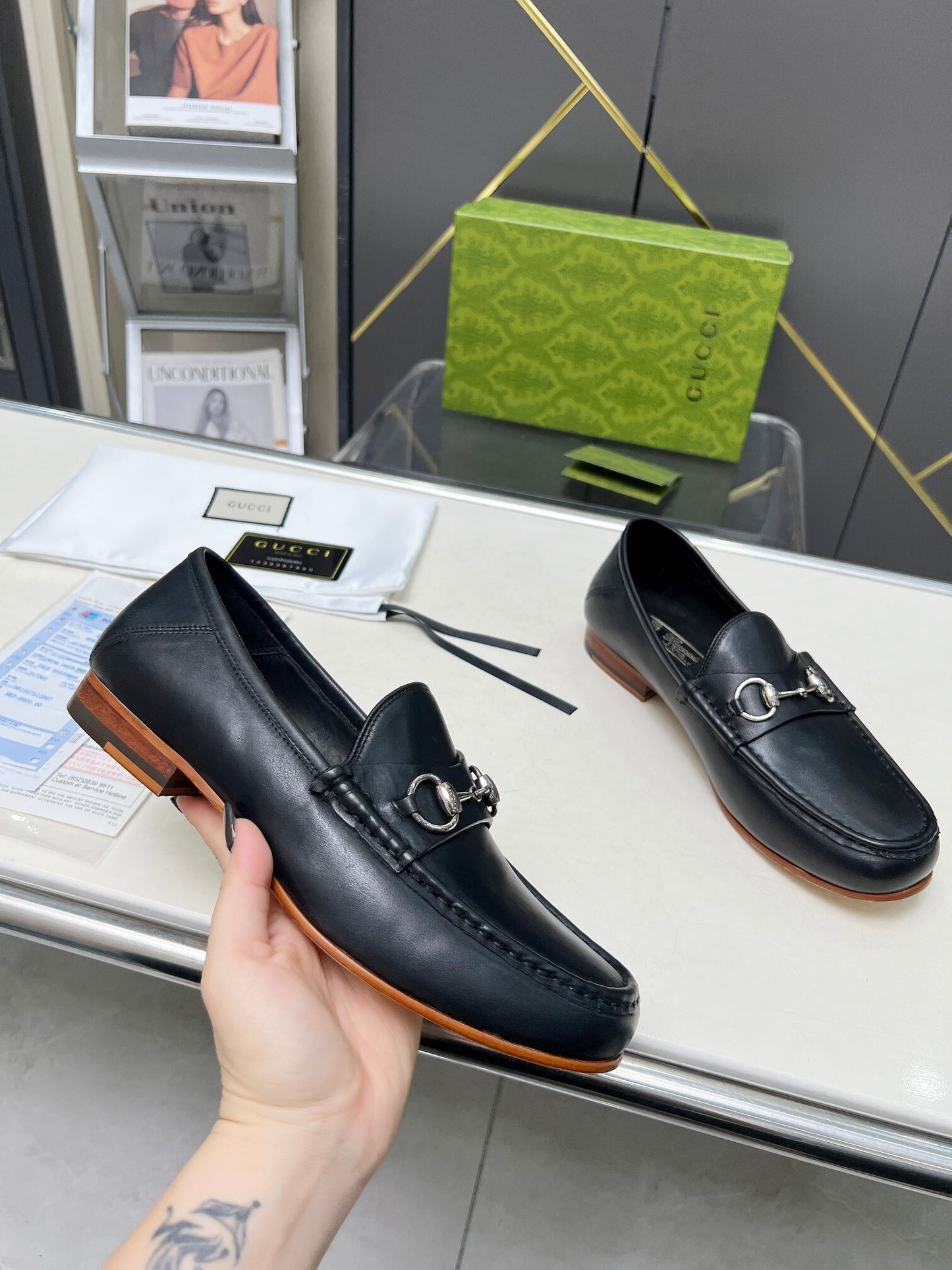 Leather Loafers
