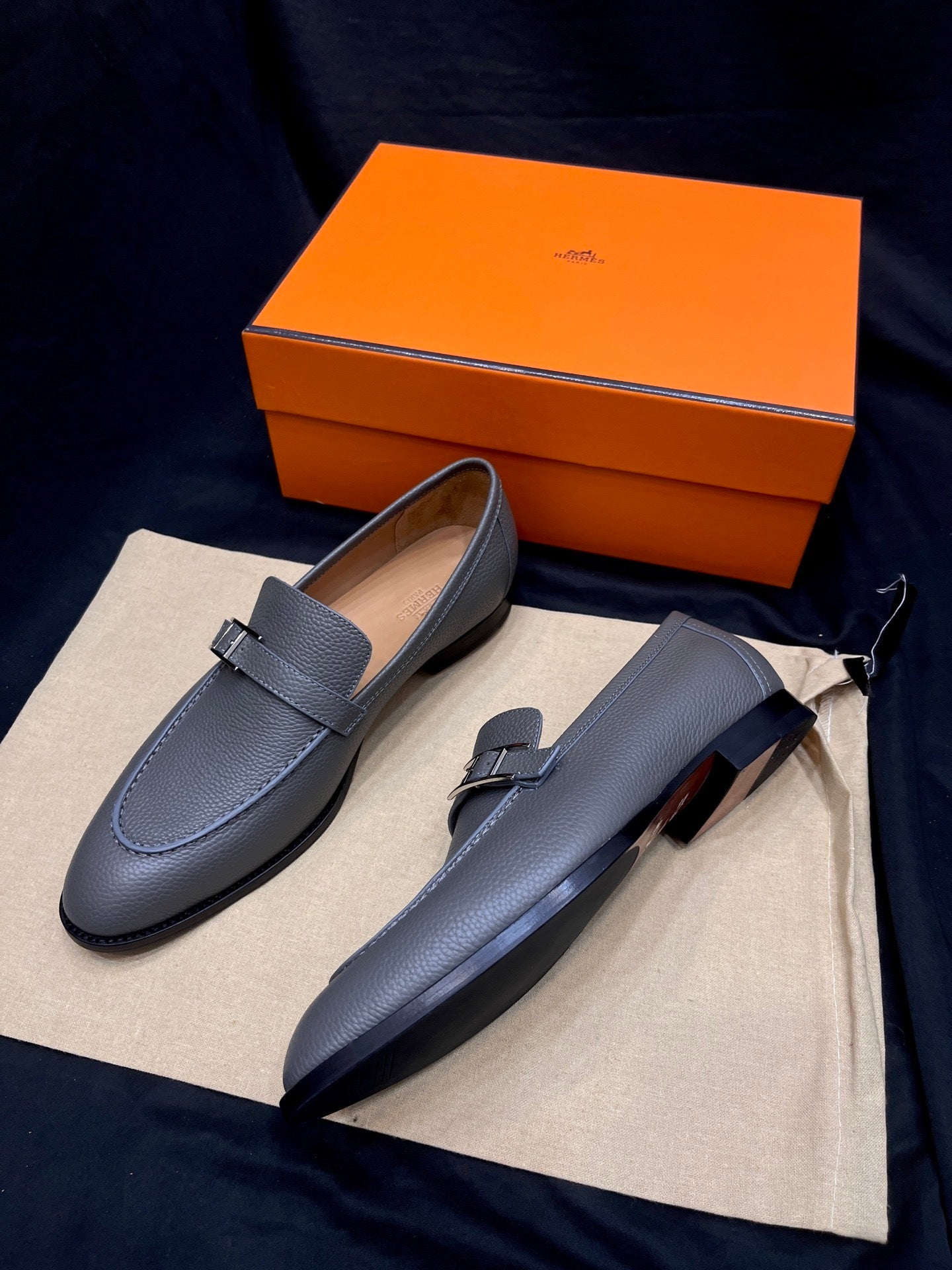Leather Loafers