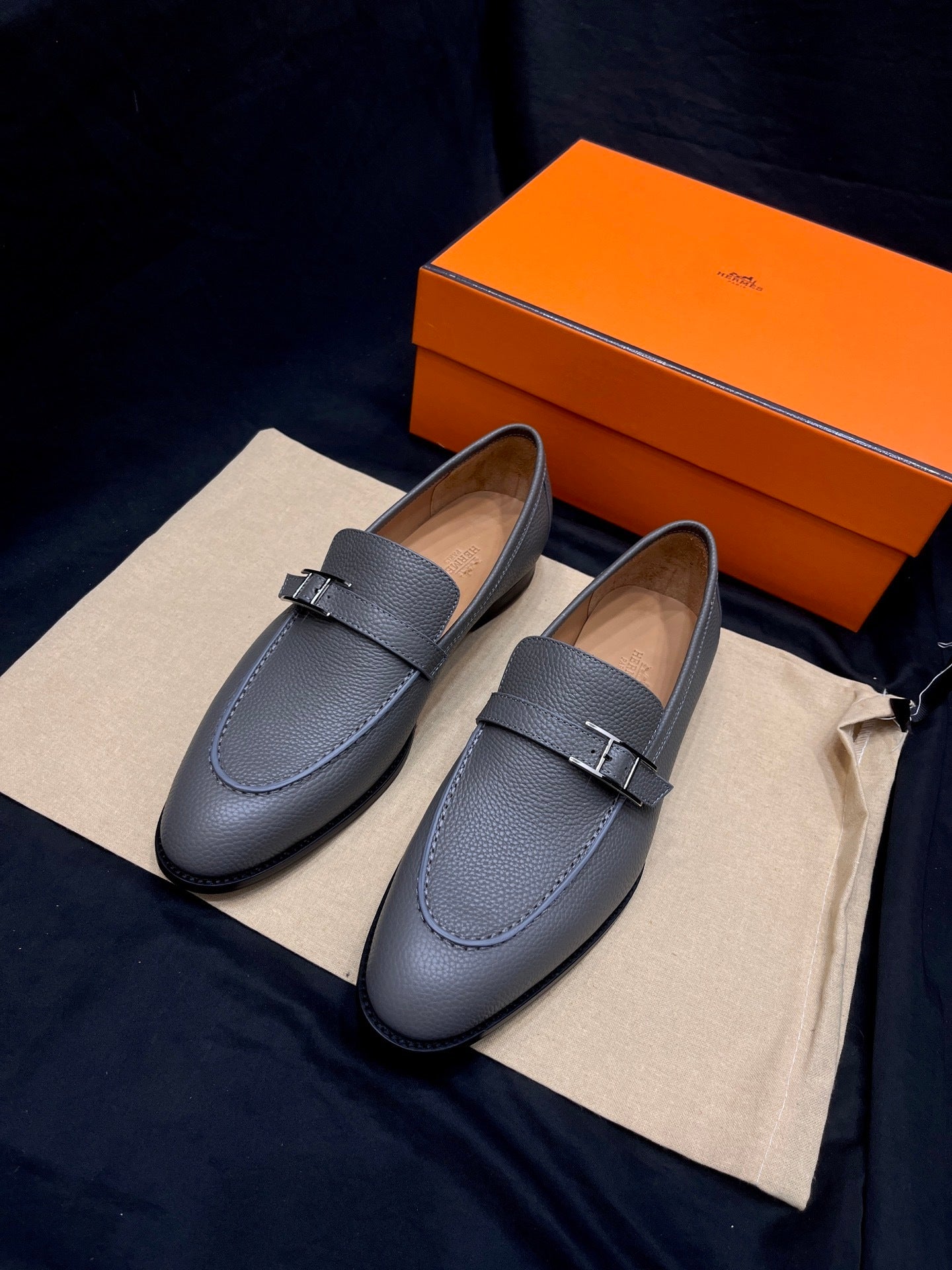 Leather Loafers