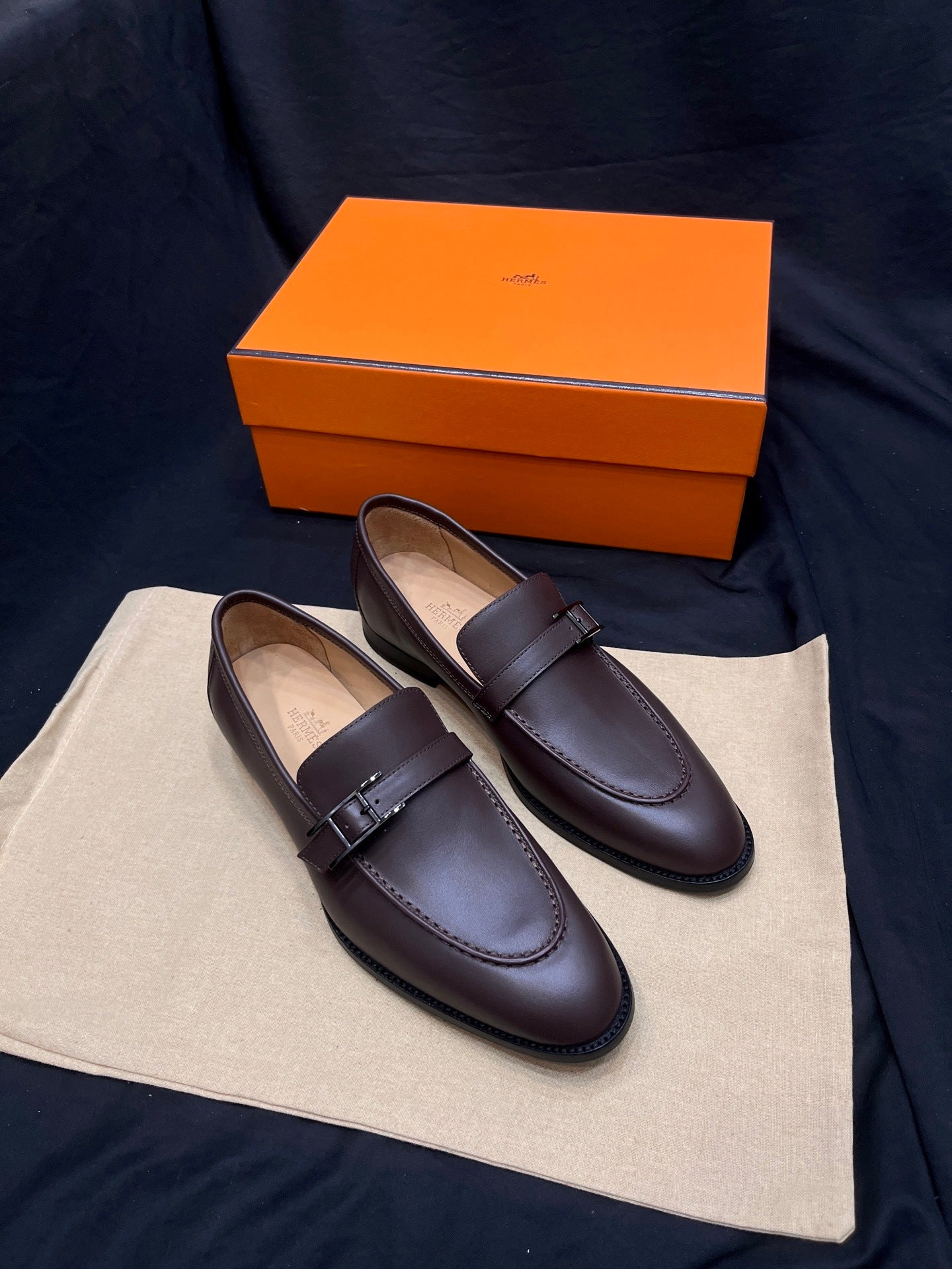 Leather Loafers