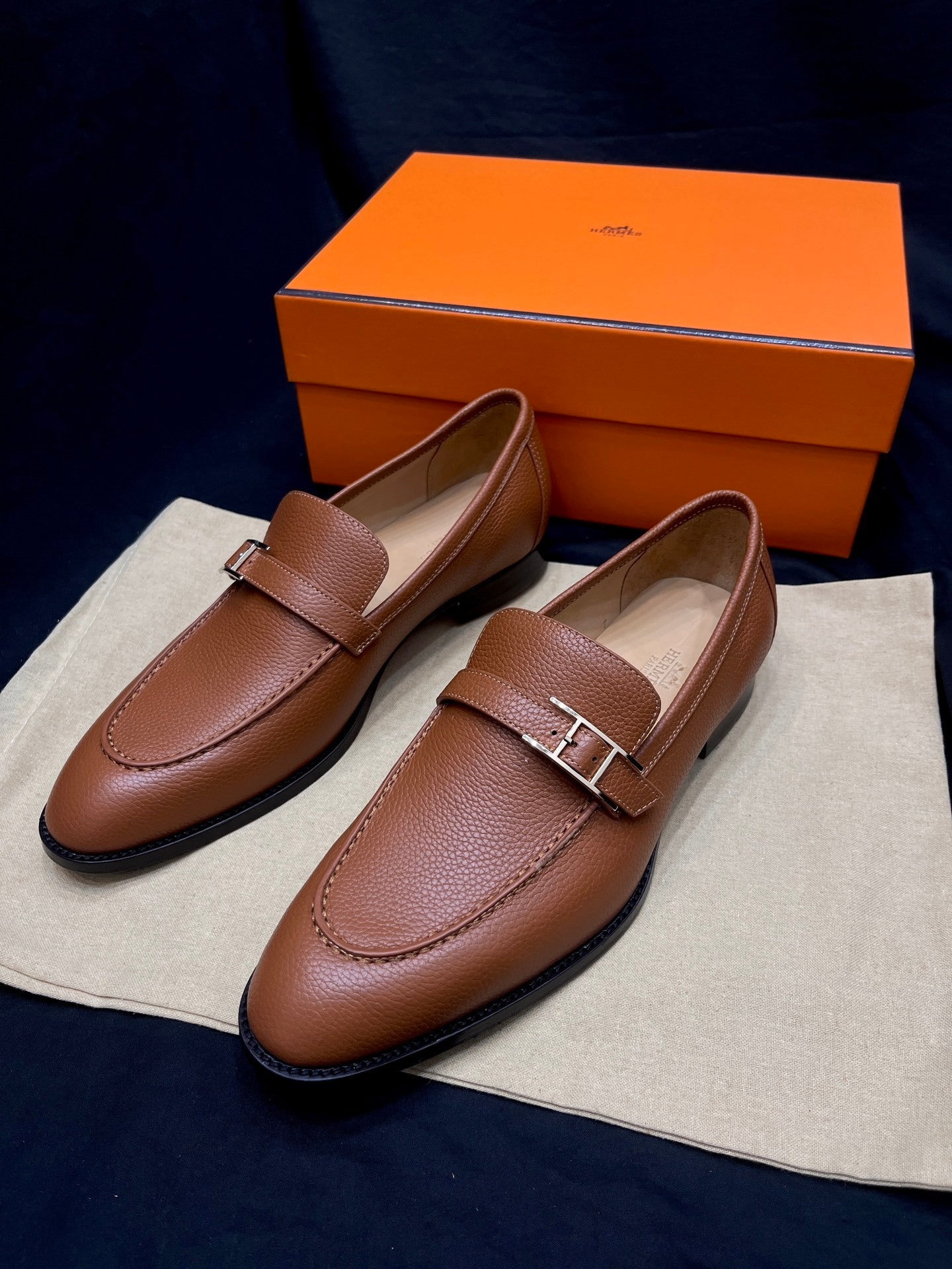 Leather Loafers