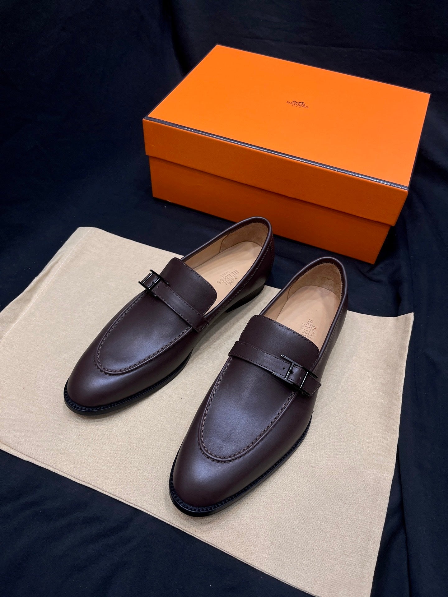 Leather Loafers