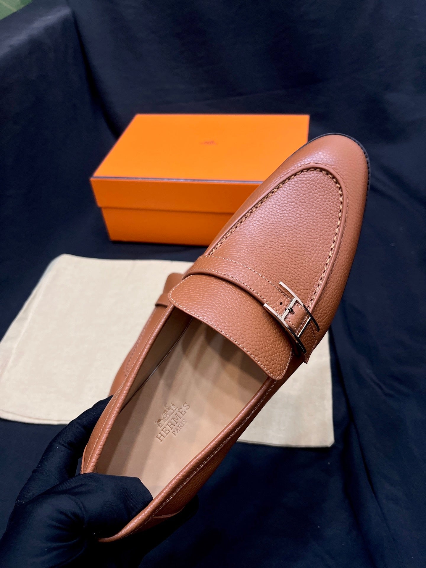 Leather Loafers