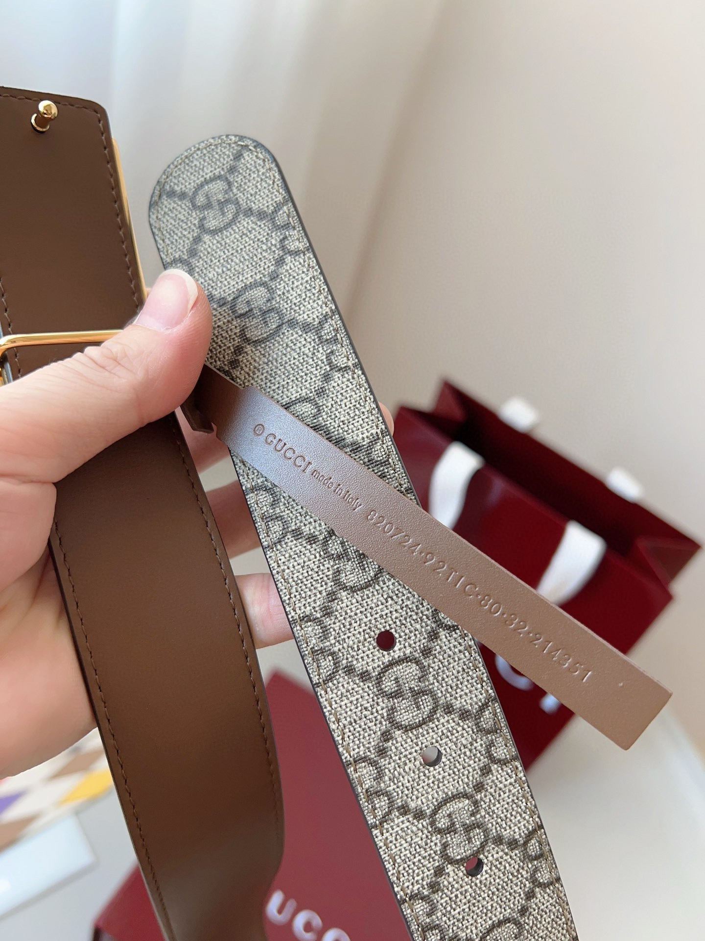 Reversible Belt