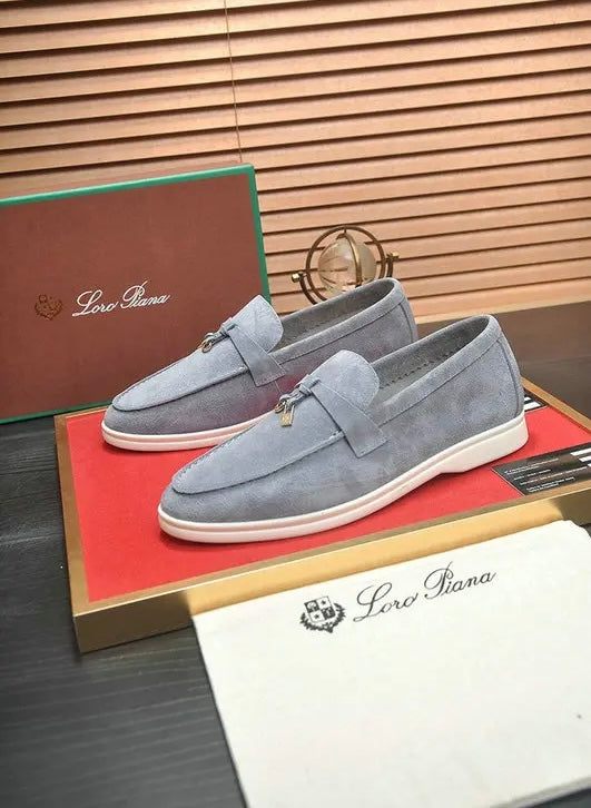 Suede Loafers