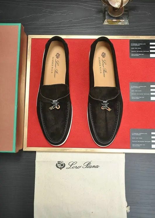 Suede Loafers