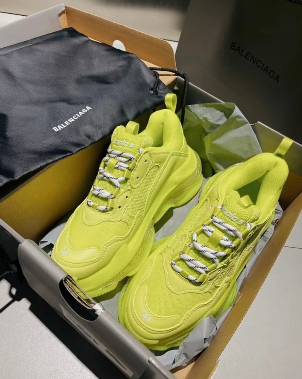 Triple S Clearsole Trainers