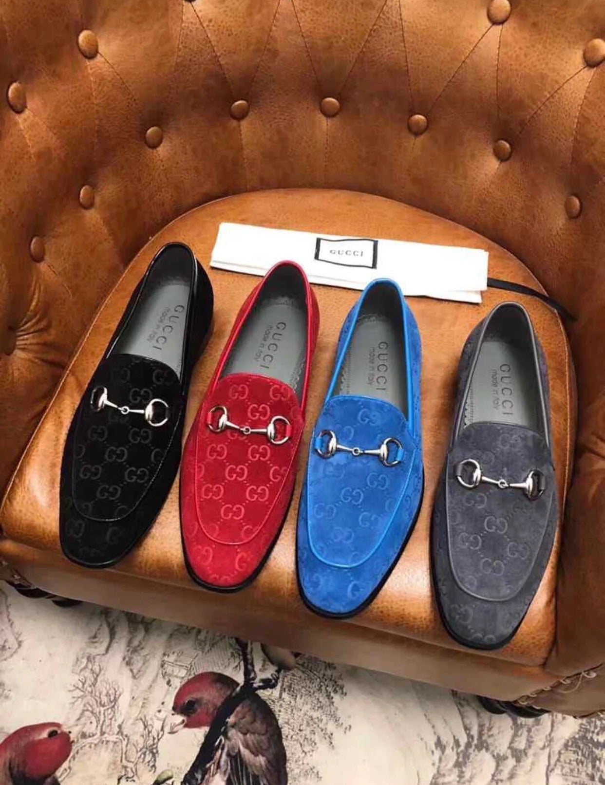 Jordaan Velvet Loafers