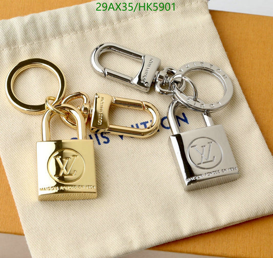 Padlock Keychain