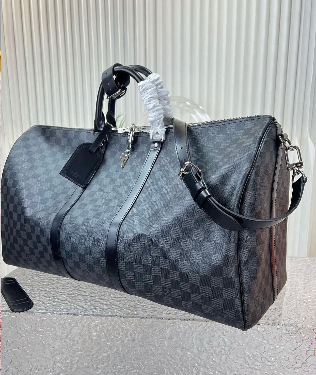 Damier Graphite Keepall