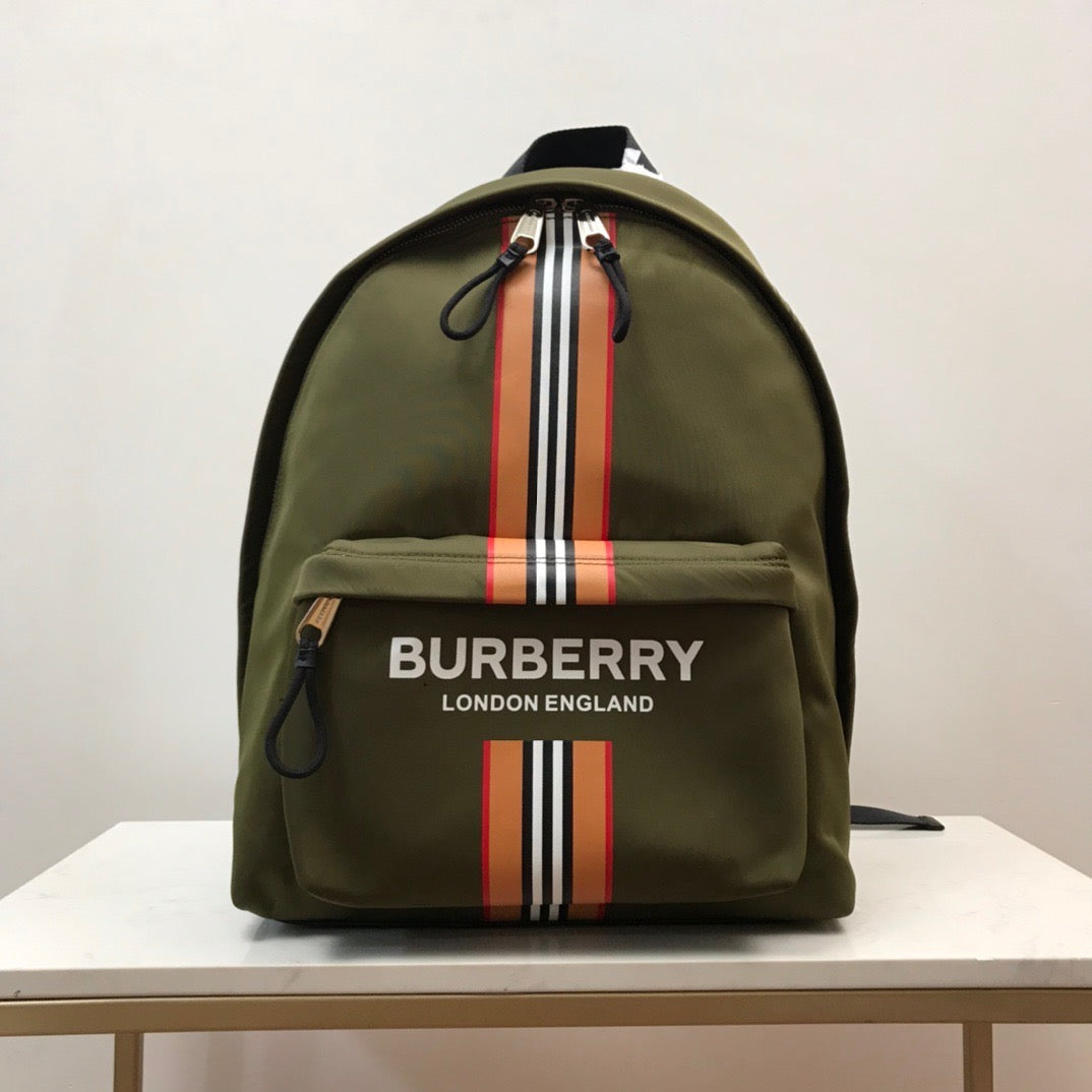 Logo Print Backpack