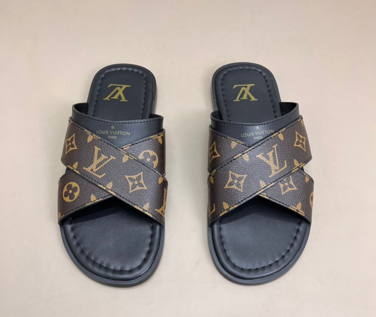 Monogram Sandals