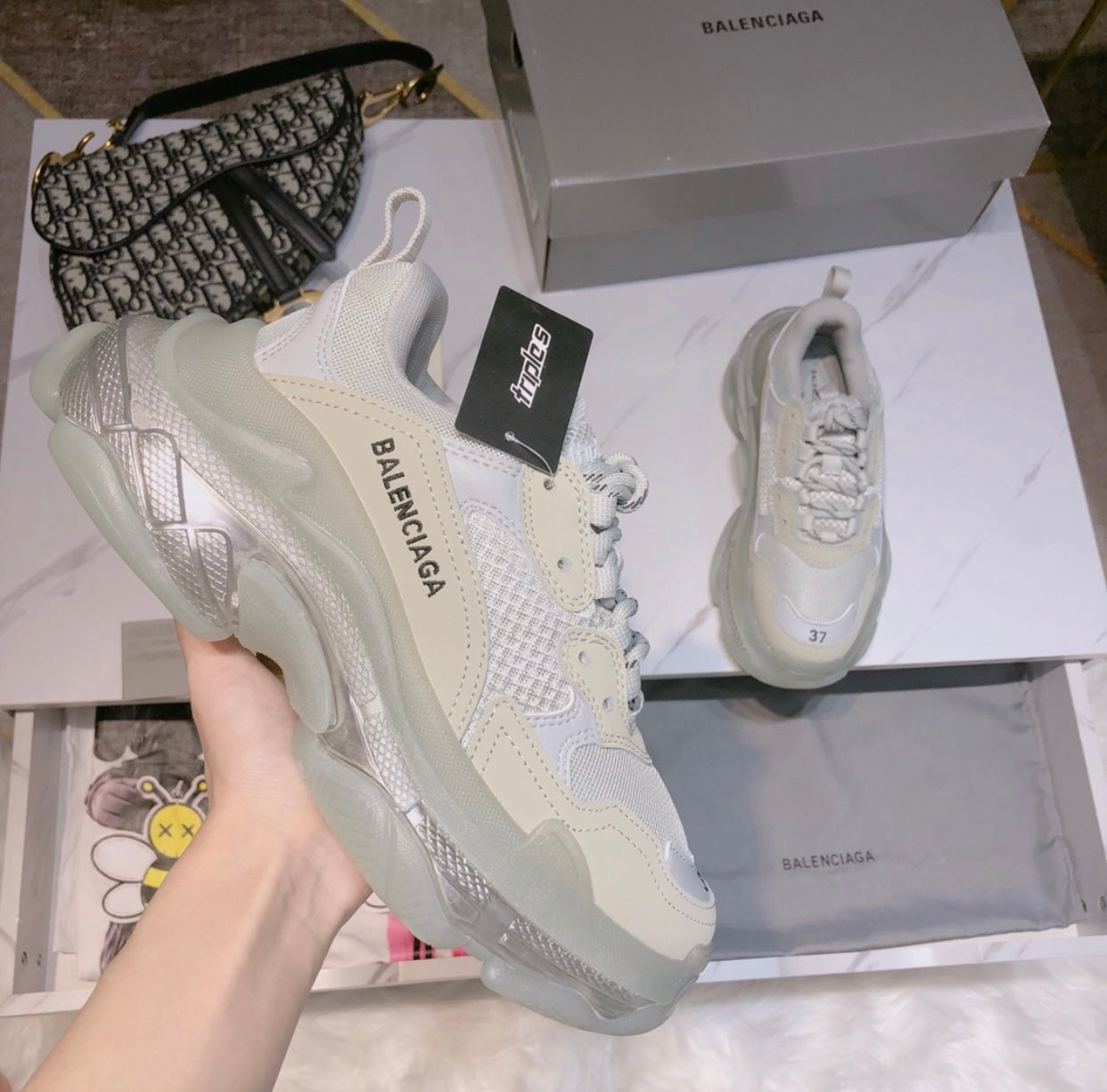 Triple S Clearsole Trainers